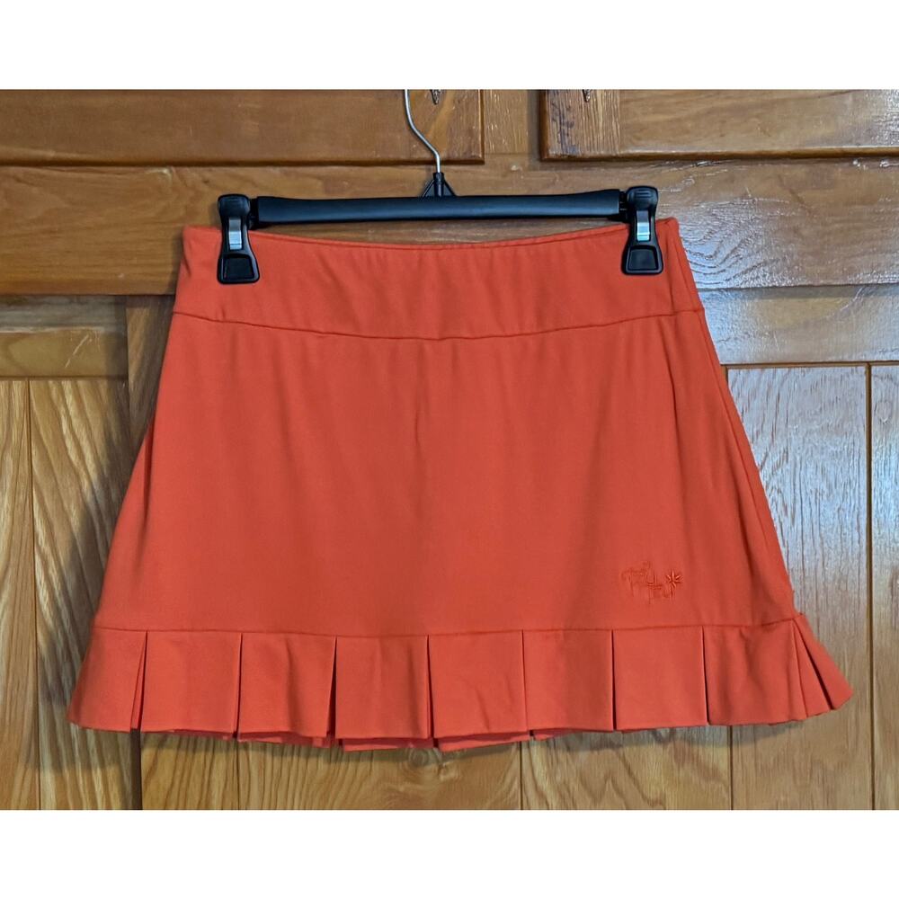 Tzu Tzu Sport ChaCha Tangerine Skort, Women's Size Small - Picture 3 of 9